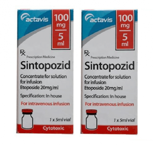 Thuốc Sintopozid 100mg/5mL (Etoposide) giá bao nhiêu, Mua ở đâu?