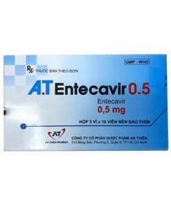 Thuốc A.T Entercavir 0,5mg có tác dụng gì?