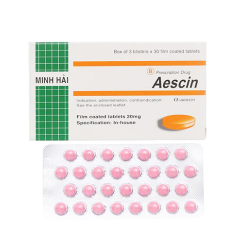 Thuốc Aescin giá bao nhiêu?