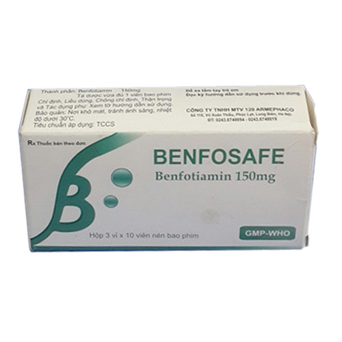 Thuốc Benfosafe 150mg có tác dụng gì?