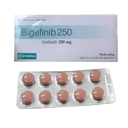 Thuốc Bigefinib 250mg – Gefitinib 250mg điều trị ung thư phổi