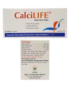Thuốc Calcilife có tác dụng gì?