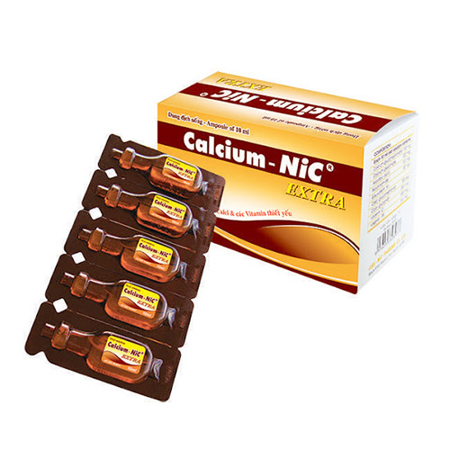 Thuốc Calcium-Nic extra có tác dụng gì?