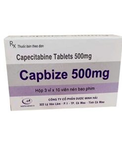 Thuốc Capbize 500mg điều trị ung thư