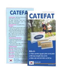 Thuốc Catefat có tác dụng gì?