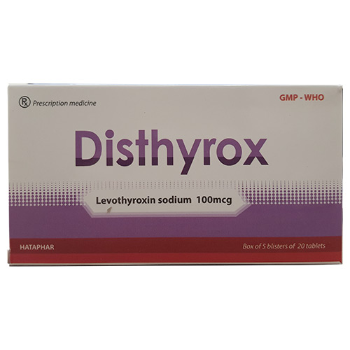 Thuốc Disthyrox – Levothyroxin natri 100mcg