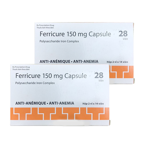 Thuốc Ferricure 150mg có tác dụng gì?