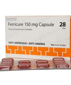 Thuốc Ferricure 150mg giá bao nhiêu?