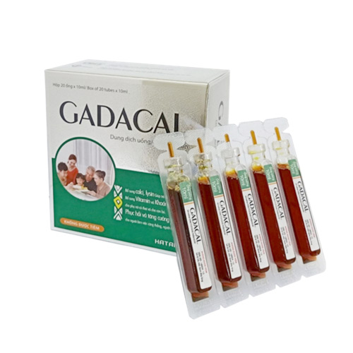 Thuốc Gadacal cung cấp vitamin và khoáng chất