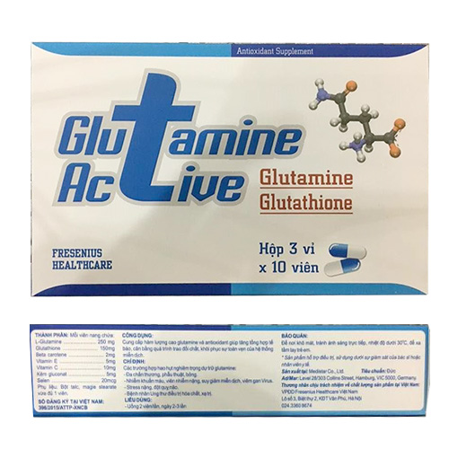 Thuốc Glutamine active có tác dụng gì?