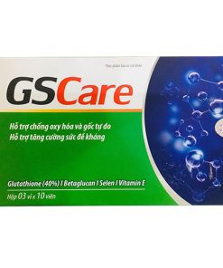 Thuốc Gscare - Glutathion tăng cường sức đề kháng