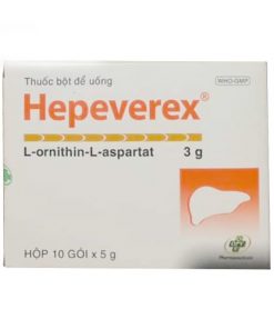 Thuốc Hepeverex giá bao nhiêu?