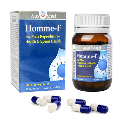 Thuốc Homme-f nâng cao chất lượng tinh trùng