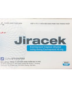 Thuốc Jiracek 20mg – Esomeprazol 20mg điều trị đau dạ dày