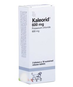 Thuốc Kaleorid giá bao nhiêu?