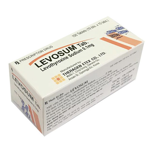 Thuốc Levosum – Levothyroxin Sodium 0,1mg
