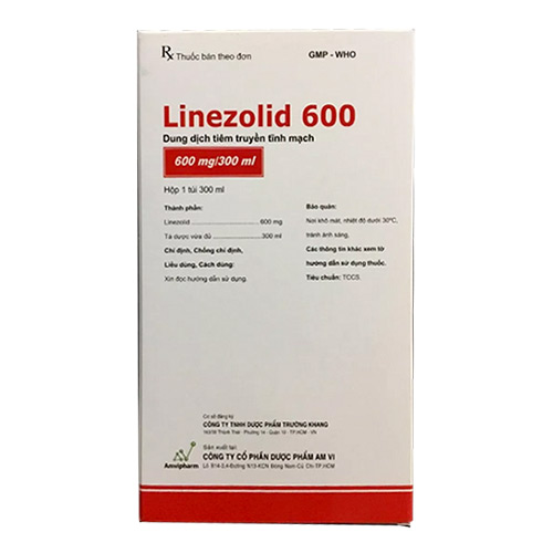 Thuốc Linezolid 600mg