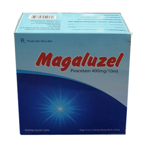 Thuốc Magaluzel 400mg/10 ml – Piracetam 400mg/10 ml