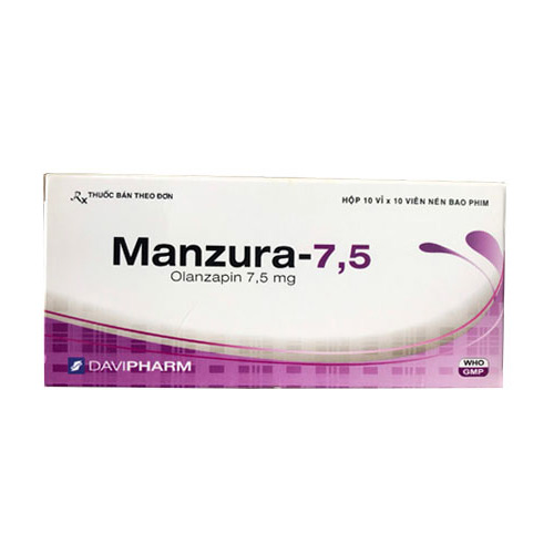 Thuốc Manzura điều trị tâm thần phân liệt
