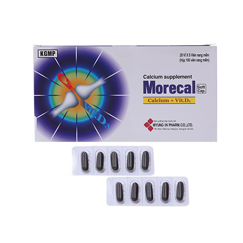 Thuốc Moreca cung cấp canxi