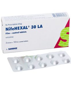 Thuốc NifeHexal 30 LA - Nifedipin 30mg