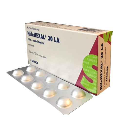 Thuốc NifeHexal 30 LA – Nifedipin 30mg – Công dụng, Liều dùng, Giá bán