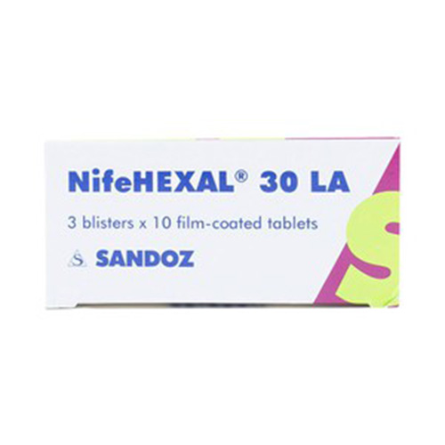 Thuốc NifeHexal 30 LA – Nifedipin 30mg – Công dụng, Liều dùng, Giá bán