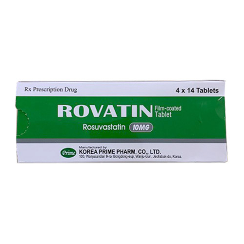 Thuốc Rovatin – Rosuvastatin 10mg