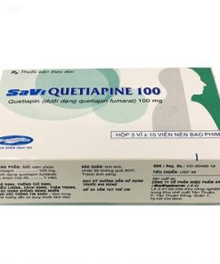 Thuốc SaVi Quetiapine 100 giá bao nhiêu?