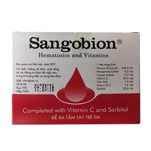 Thuốc Sangobion có tác dụng gì?