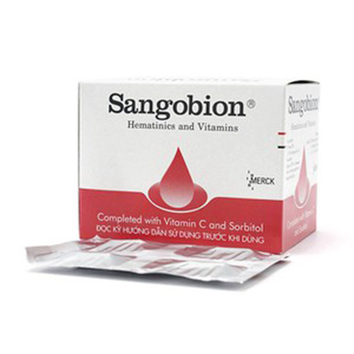 Thuốc Sangobion cung cấp vitamin và khoáng chất