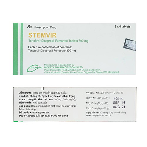 Thuốc Stemvir 300 có tác dụng phụ gì?