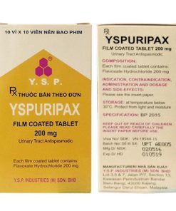 Thuốc Yspuripax có tác dụng gì?