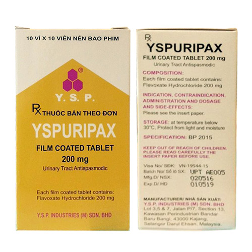 Thuốc Yspuripax có tác dụng gì?