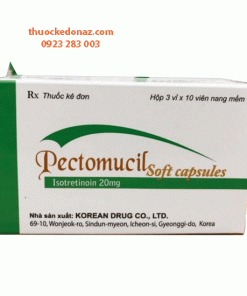 Thuốc Pectomucil 20mg Isotretinoin - thuốc trị mụn