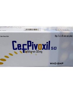 Thuốc Cefpivoxil 50mg có tác dụng gì?