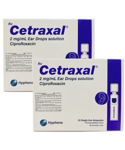 Thuốc Cetraxal 0,25ml – Ciprofloxacin 0,25ml
