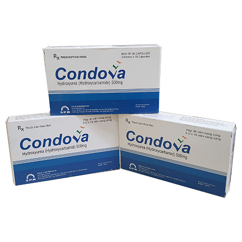 Thuốc Condova 500mg – Hydroxycarbamide 500mg