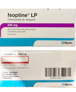 Thuốc Isoptine giá bao nhiêu?