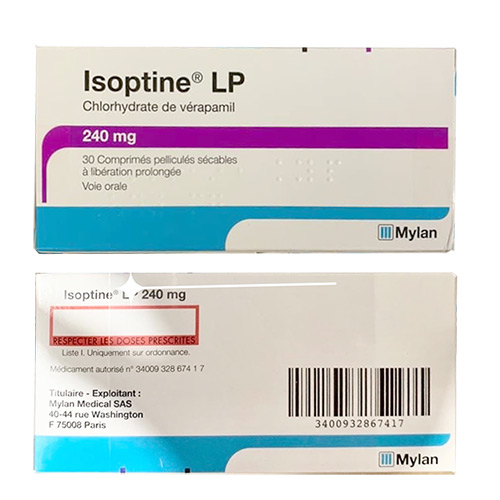 Thuốc Isoptine giá bao nhiêu?