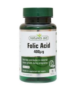 Thuốc Natures Aid Folic Acid 400