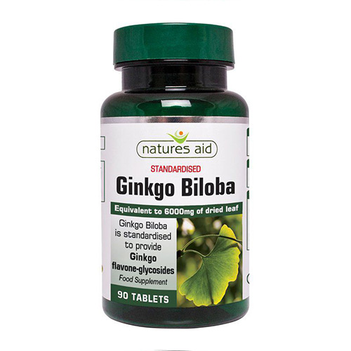 Thuốc Natures Aid Ginkgo Biloba 120mg bổ não