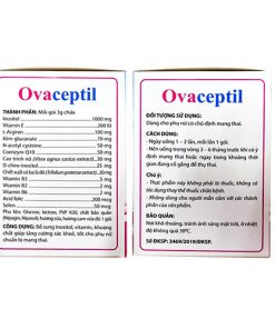 Thuốc Ovaceptil có tác dụng gì?