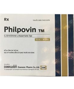 Thuốc Philpovin – L-Ornithin - L-Aspartat 5g/10mL