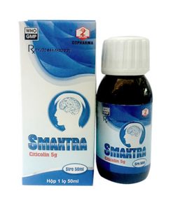 Thuốc Smaxtra – Citicolin 5g/50mL bổ não