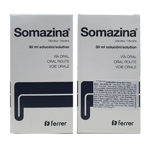 Thuốc Somazina 500mg/4ml– Citicoline 500mg/4ml