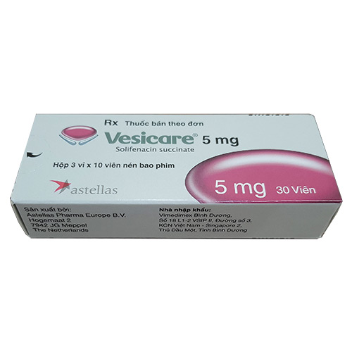 Thuốc Vesicare có tác dụng gì?