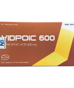 Thuốc Vidpoic 600 có tác dụng gì?