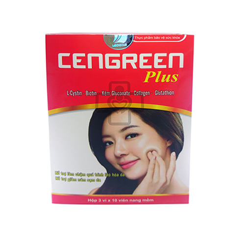 Thuốc Cengreen Plus làm giảm sạm da