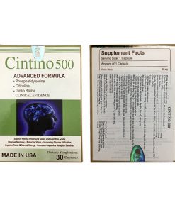 Thuốc Cintino 500 có tác dụng gì?